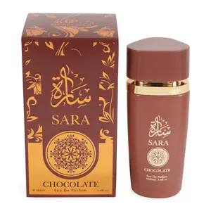 Sara Chocolate Spray Cologne Eau de Parfum for Men or Women 100ml/3.4fl.oz. - Unisex Fragrance Floral Fruity Perfume Floral Scents