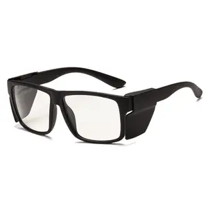 BINGKING Z87 Photochromic Safety Sunglasses UV400 Protection with Removable Side Shields, ANSI Z87.1 Certified, Lightweight & Comfortable Fit