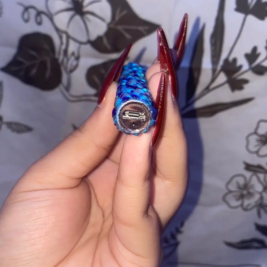 Bedazzled cart battery. Electric