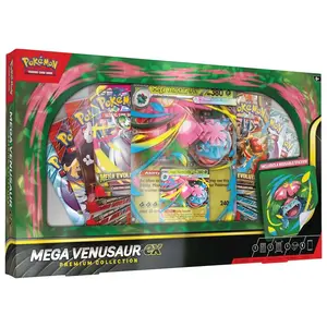 Pokémon Trading Card Game: Mega Venusaur ex Premium Collection Box