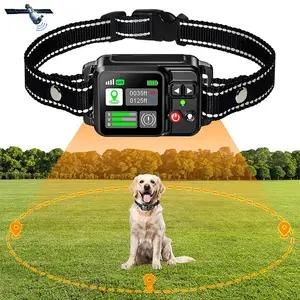 GPS Wireless Dog Fencing System – Electric dog fence with GPS and electric satellite technology; pet fencing system range: 15–2000 m