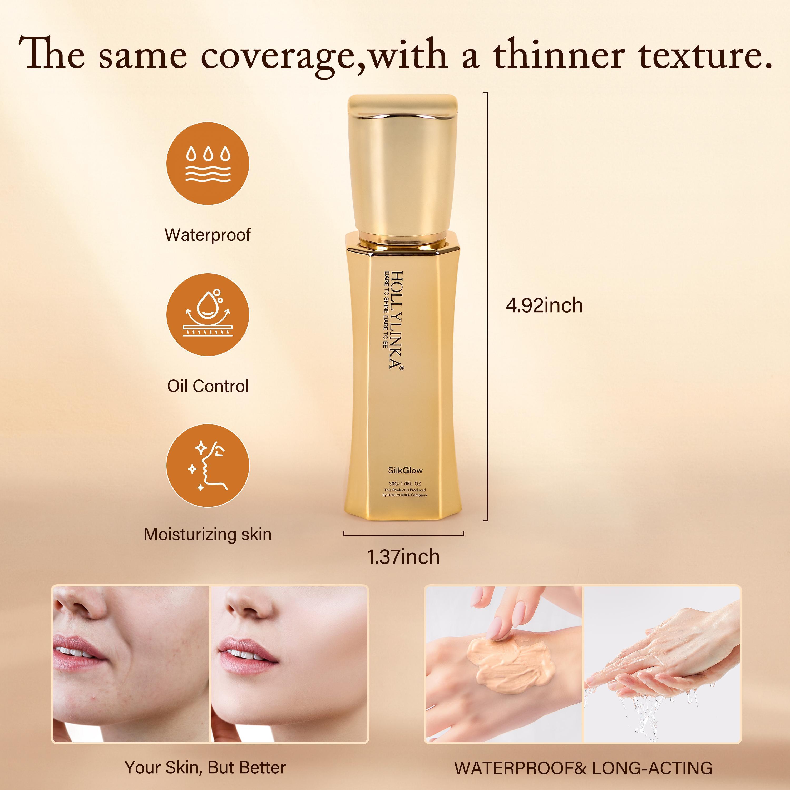 Hollylinka Silk Touch Glow Foundation