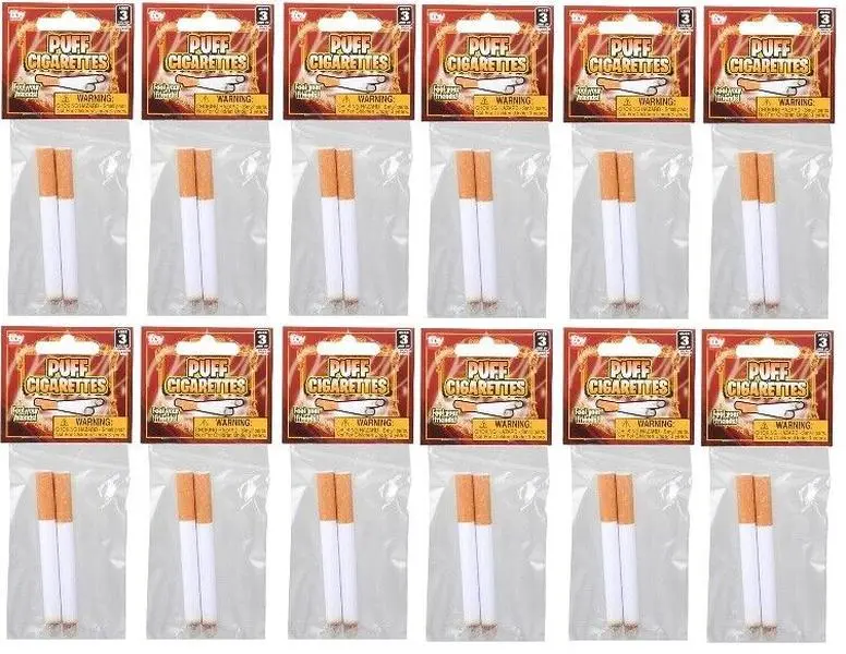 144 TOTAL Puff Cigarettes (72 Two-Packs) 🎭🚬