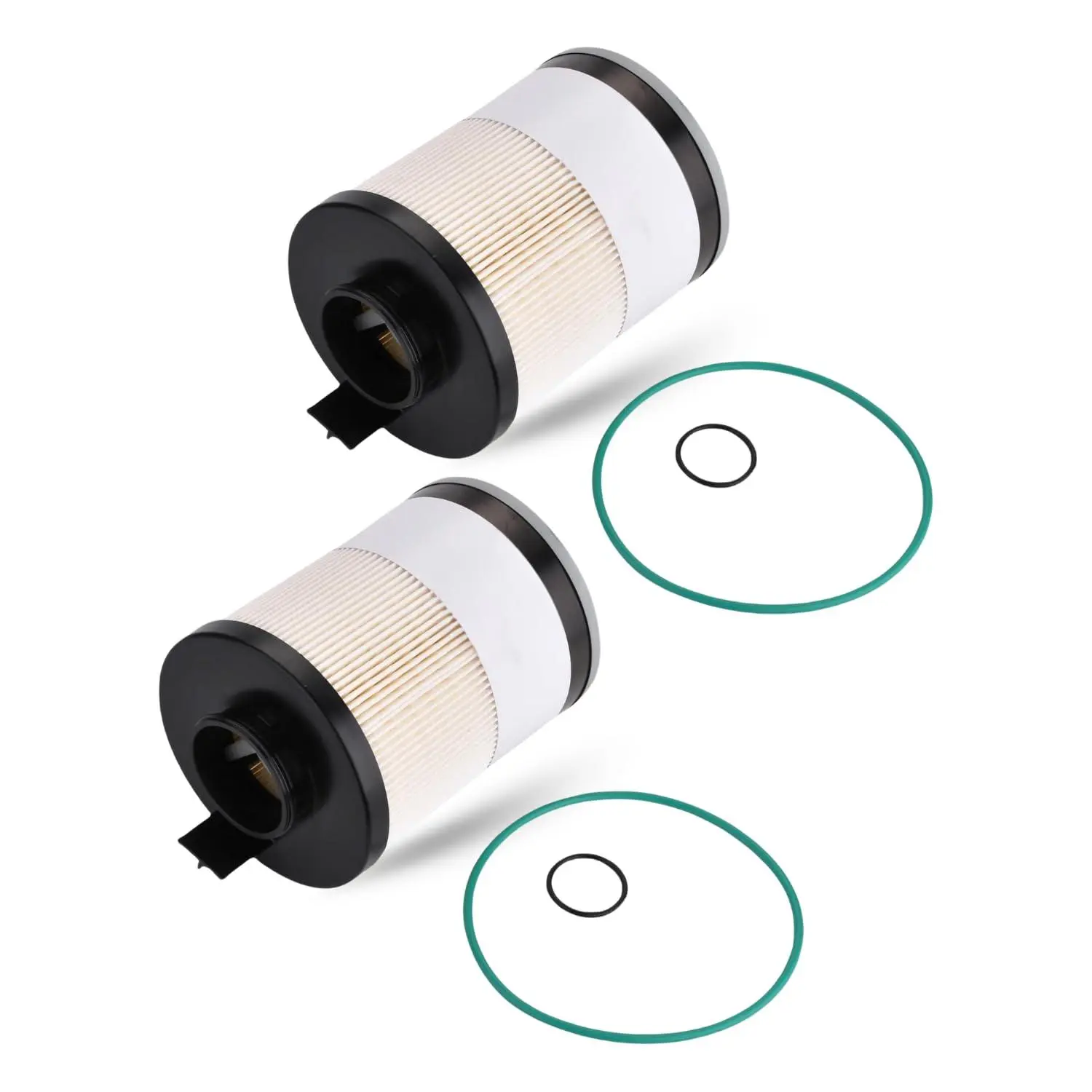 TORQUE 2 PCS FS20083 Water Separator Filter Compatible with Freightliner Cascadia Cummins ISX X12 X15 DD13 DD15 DD16 Detroit Diesel Engines Replaces Fleetguard FS20083 A0000905051 A48507 PF46145