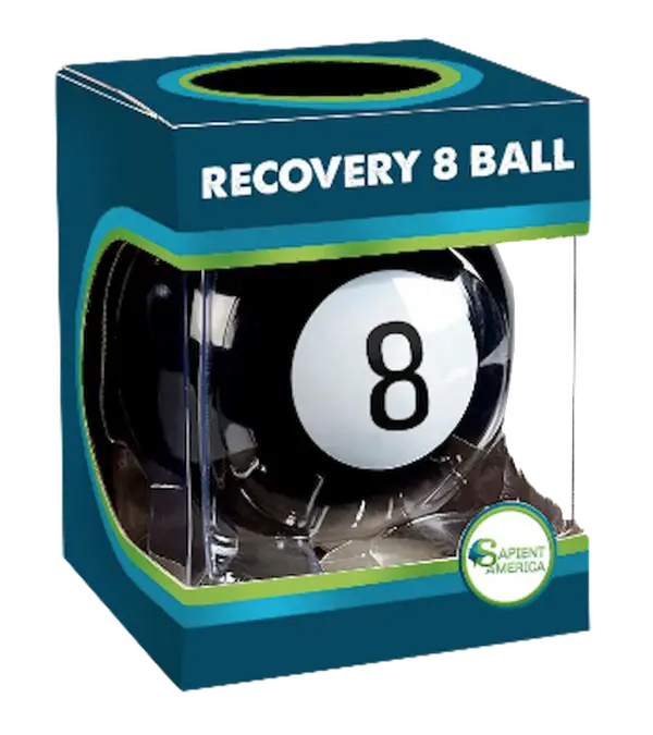 The Recovery 8 Ball - Sobriety Gift Toy