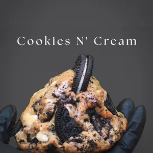 Cookies N’ Cream Chunk Gourmet Cookies- 2 Pack (3oz and 6oz options)