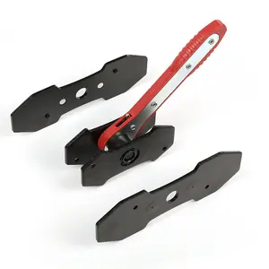 Vibrant Red Ratcheting Brake Tool with Rubberized Handle Double Rivet Design for Secure Brake Service Professional Grade