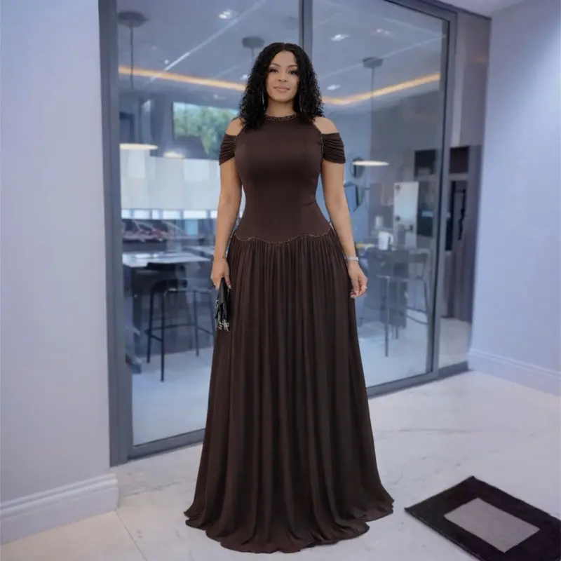chocolate brown wedding guest dress - TikTok Shop chocolate brown wedding guest dress - TikTok Shop