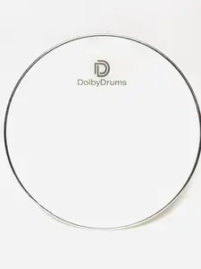 Dolby Drums 20” 3-Ply MESH Low Volume Resonant or Batter Drumhead White