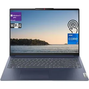 Lenovo IdeaPad Slim 5i Laptop, 16" Touchscreen IPS WUXGA Display, Intel i7-1355U 10-Core Processor, 16/32/64GB RAM,1/2TB SSD, Fingerprint Reader, Backlit Keyboard, Wi-Fi 6, Bluetooth, Windows 11 Pro