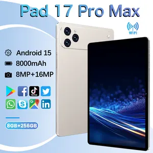 Pad 17 Pro Max 8GB+256GB High‑Definition Entertainment and Learning Tablet