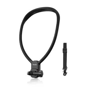 Flymile Magnetic Neck Mount Adjustable Chest Strap for Action Camera for Hands-Free POV Vlogging Video Photography for DJI OSMO Action 6/5 Pro/Pocket 3/OSMO 360 for Insta360 Ace Pro for GoPro Hero 12/11/10/9