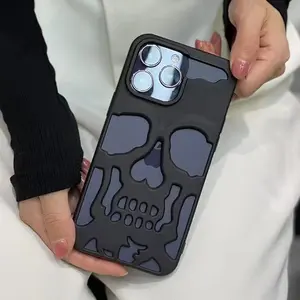 Gothic Midnight Skull Phone Case