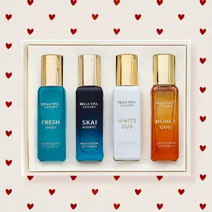 BellaVita Luxury Unisex Valentine Gift Set | Perfume Combo for Him & Her | Versatile Everyday & Date-Night Scents | Long-Lasting | Vegan & Cruelty-Free