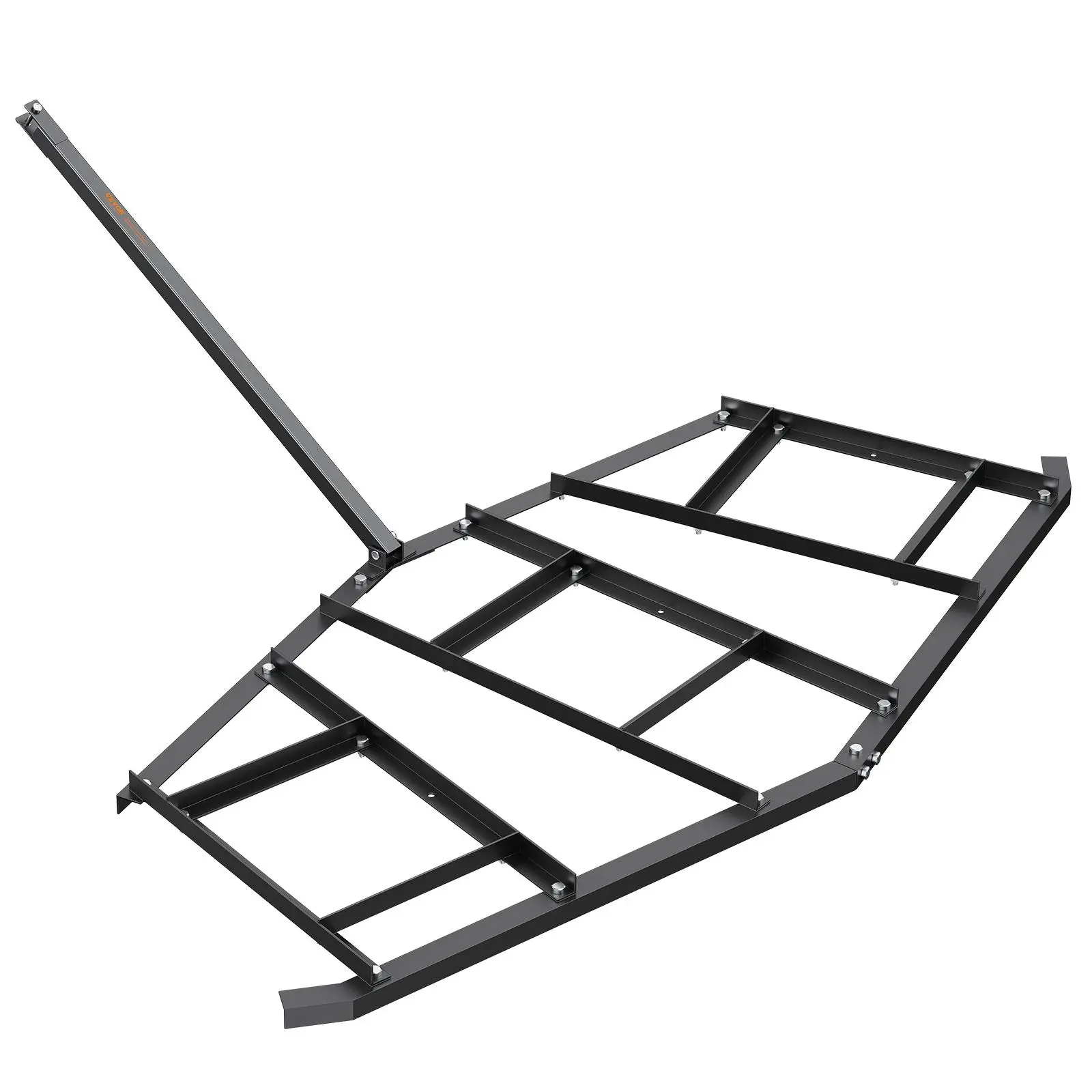 【FathersDayGift】VEVOR Driveway Drag,  84" Width Tow Behind Drag Harrow, Q235 Steel Driveway Grader with Adjustable Bars, Support up to 50 lbs, Driveway Tractor Harrow for ATVs, UTVs, Garden Lawn Tractors