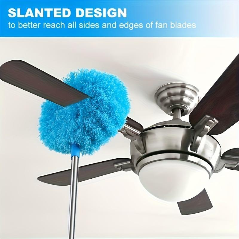 Extendable Microfiber Ceiling Fan Duster - Long Handle, Dust-Locking, Reusable & Machine Washable, Effortless Cleaning Brush for High Ceilings & Ceiling Fans, Ceiling Fan Cleaner,christmas gifts Extendable Microfiber Ceiling Fan Duster - Long Handle, Dust-Locking, Reusable & Machine Washable, Effortless Cleaning Brush for High Ceilings & Ceiling Fans, Ceiling Fan Cleaner,christmas gifts