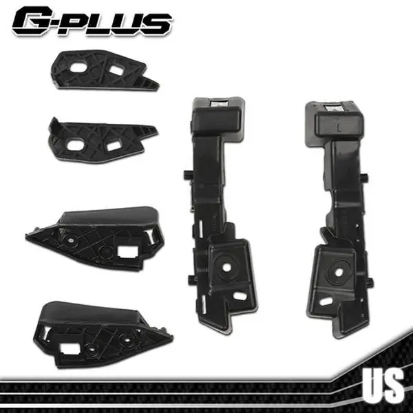 3-Piece Front Bumper Brackets Retainer Support, Automotive Tools, Direct Fit Factory-Quality Car Exterior Accessory for Chevrolet Malibu 2016-2018 with Reliable Long-Term Service