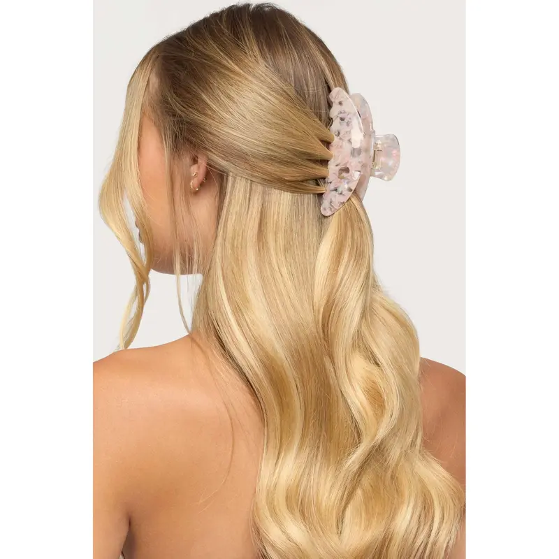 Tory BurchGreen Crystal & Pearl Bar Hair Barrete tory burch headband - TikTok Shop main image 4