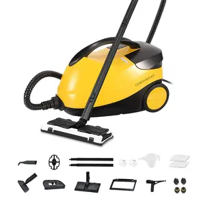 Comforday 1500W Multipurpose Steam Cleaner with 17 Piece Accessories, Household Steamer with 1.5L Tank Comforday 1500W Multipurpose Steam Cleaner with 17 Piece Accessories, Household Steamer with 1.5L Tank