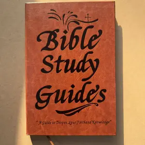 Bible Study Notebook, Christian Journal for Bible Study Notes & Prayer, Scripture Study Book for Daily Worship