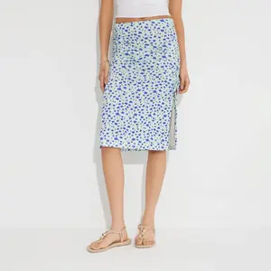 Women's Midi Slip Skirt - Wild Fable Blue Floral XL