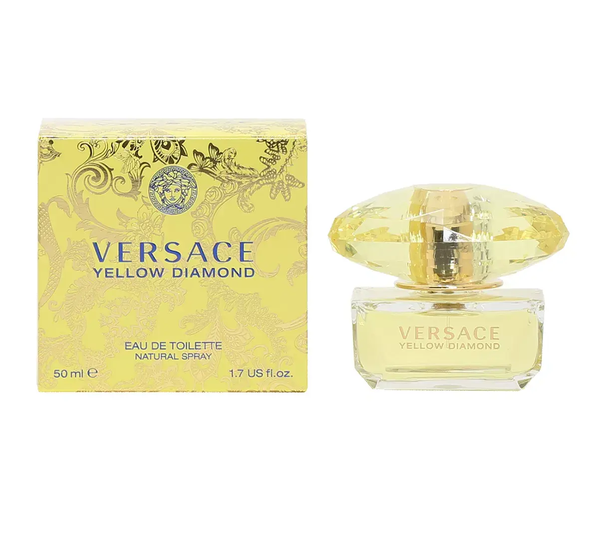 Versace Yellow Diamond Ladies Eau De Toilette Spray, 1.7-fl o