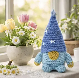 Winter Crochet Gnome | Amigurumi Gnome Plush