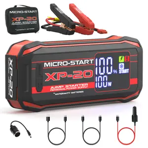 Antigravity XP-20 Micro-Start Portable Jump Starter & Power Supply – 800A Start / 4000A Peak, USB-C PD100W Charging