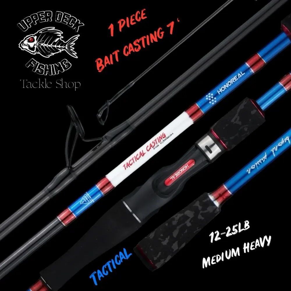 Tactical Bait Casting Series - 7Ft One Section  Medium Heavy 12-25LB
