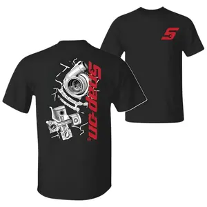 Turbo Engine TShirt, Turbocharger & Piston Performance Engine Graphic, JDM Turbo Performance Graphic Shirt, For Car Guys & Mechanics, Perfect Gift For Gearheads