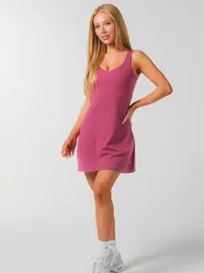 ACTA Evo Dress – Removable Padding, Sweetheart Neckline, Sculpting Fit Tennis & Workout Dress