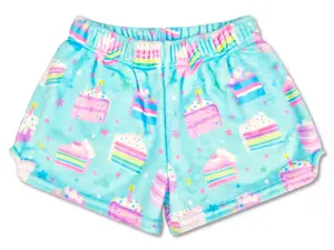 Piece of Cake Plush Shorts (Medium (10-12))