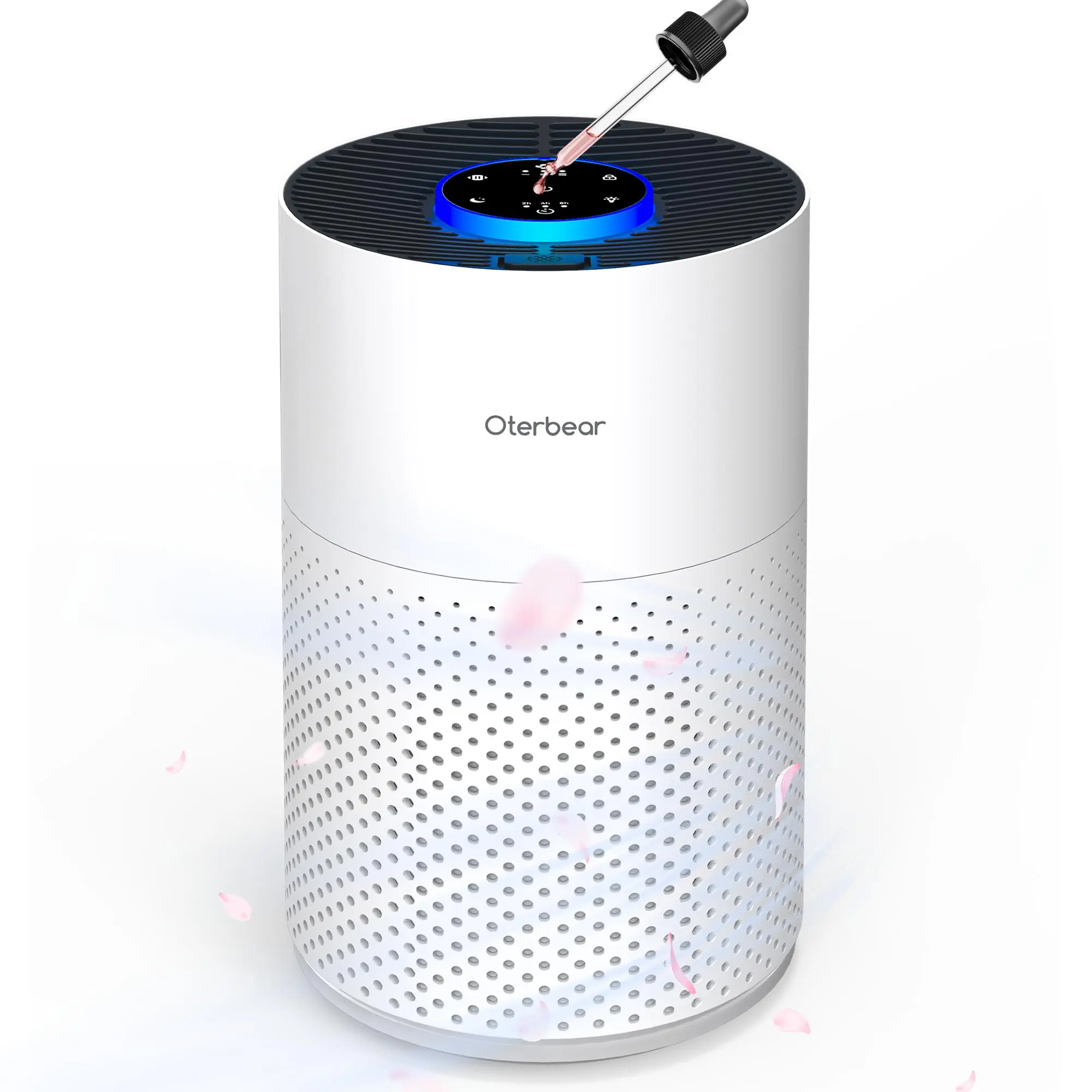 3-in-1 Filter Air Purifier for Home Bedroom Office: Sleep Mode, Aromatherapy Function, Multifunctional Air Cleaner with Aromatherapy, 3 Light Modes & 3 Timers – Ideal for Dormitory Hotel,dorm essentials,home essentials tiktokshopbacktoschool