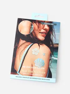 COASTAL VIBE-SUN TAN STICKERS