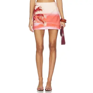 HEMANT AND NANDITA Mini Skirt in Multi