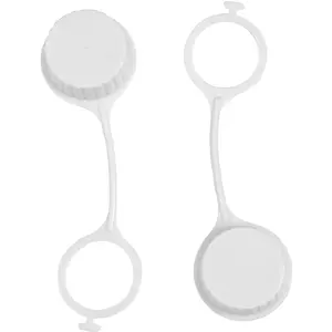 IGLOO Replacement Tethered Drain Plug Caps - White
