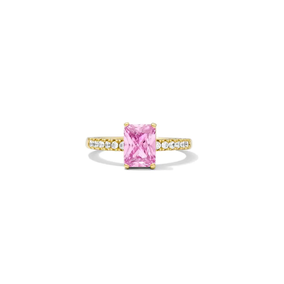 Sparkly Square Ring