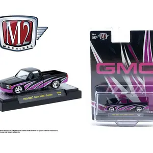 M2 Machines 1:64 1989 GMC Sierra 1500 – Custom Black Pink