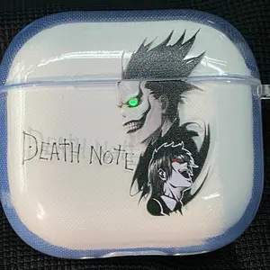 Deathnote Ryuk - Cool Anime Character AirPods Case - AoT - Stylish Cover for AirPods 34Pro2,Otaku Accessory, Trending Gift Idea for Anime Fans