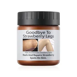 Strawberry Legs Treatment, Niacinamide Strawberry Arm Skin Resurfacing Cream, Hydrating Chicken Skin Treatment Keratosis Pilaris Treatment Moisturizing Body Moisturizer For Women Men 4.2 Floz