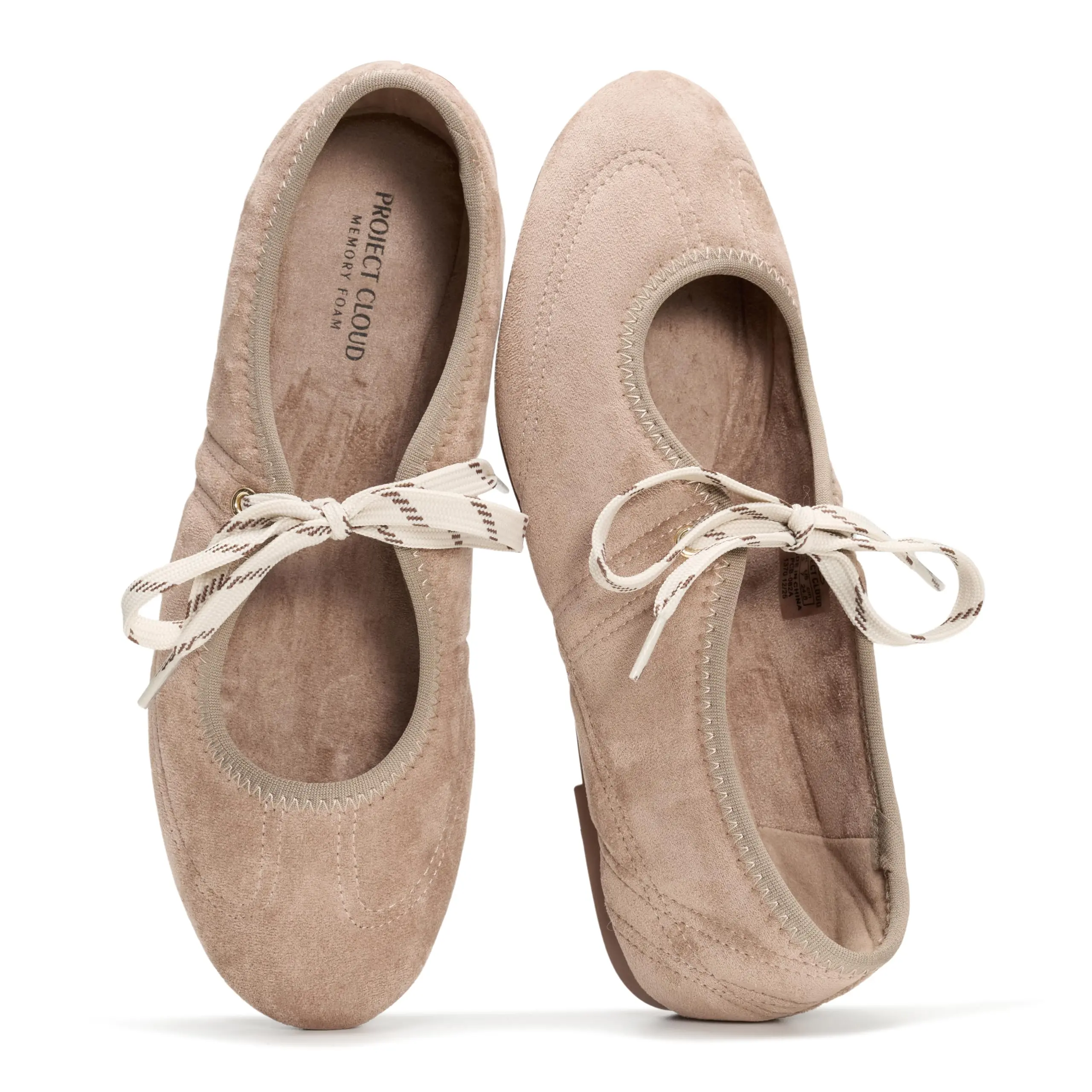 Project Cloud Women's | Mary Jane Shoes Women Ballet Flats | Memory Foam | Lightweight | Non-Slip - Emilee