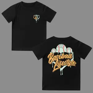 Youth & Adult Baseball Mint Ice Cream Tee, Youth Boys Clothing & Shirts, Trendy Summer T-Shirt, Back to School Outfits, USA-Made & Printed Apparel	