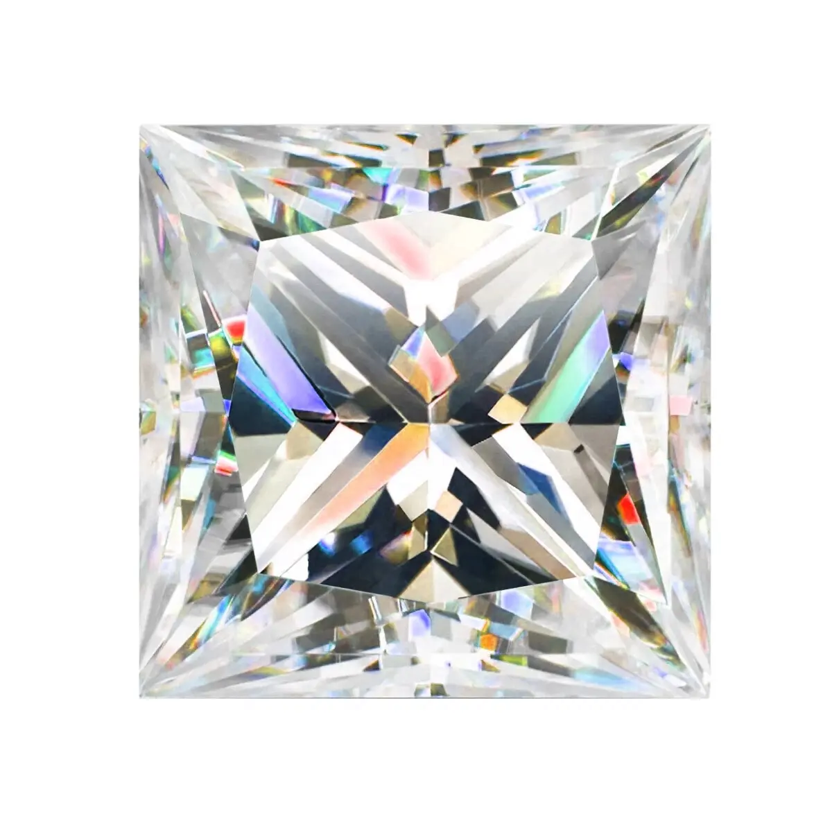 IGI Certified 1.50 CARAT Princess Cut Laboratory Grown E VVS2 EX Diamond LD4772