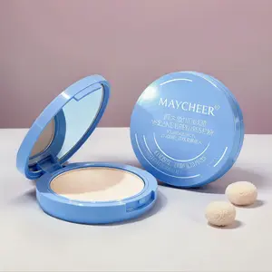 MAYCHEER Face Repairing Waterproof Powder,Waterproof Matte Setting Powder, Natural Naked Oil Control Setting Honey Powder Flawless Foundation Lightweight Smooth for Oily Skin Acne Moisturizer Hydrating Silky Moisture Immaculate lasting portable makeup