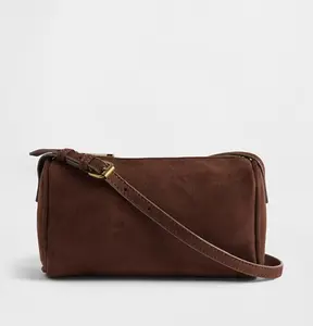 GAP Vegan Suede Barrel Bag