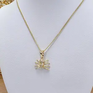 spider pendant and chain size 20 inches