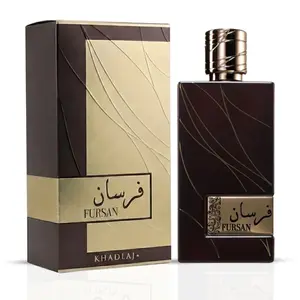 INTENSE OUD Fursan Brown Unisex Eau de Parfum Spray, 100ml (3.4 oz) by Khadlaj