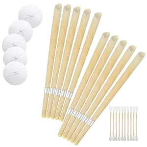 10 Pcs Natural Ear Candles Wax Removal Ear Wax Candles For Ear Candling Wax Removal Ear Candling