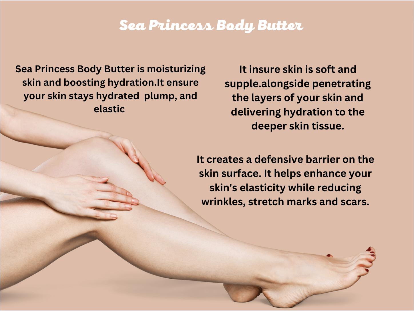 Sea Princess Body Butter Organic Body Care Coconut