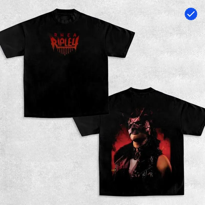 Rhea Ripley Mami Vintage Tee | The Eradicator Gothic Metal Shirt | Judgment Day Aesthetic Double Sided Top, Rhea Ripley Shirt, Mami Tee, WWE Women Fan Gift, Wrestling Shirt Streetwear